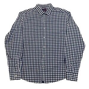 UNTUCKit Terrantez Plaid Button-Up Men's L Relaxed Business Casual Preppy NWOT